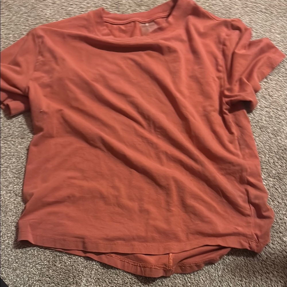 Women's Casual Orange Top